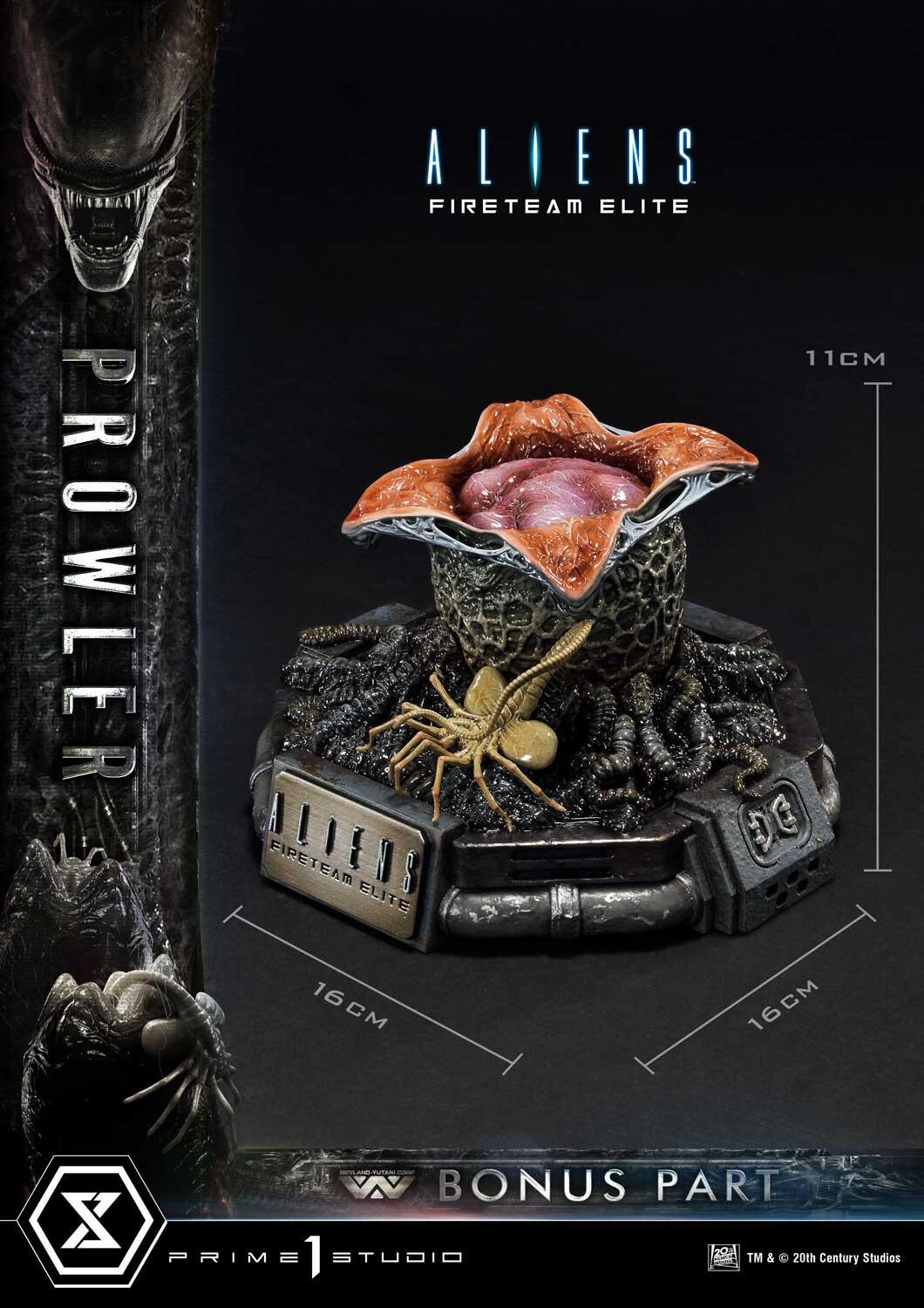 Aliens: Fireteam Elite - Facehugger - Prowler - Concept Masterline  (CMALFE-01S) - Bonus Version (Prime 1 Studio) photo 26