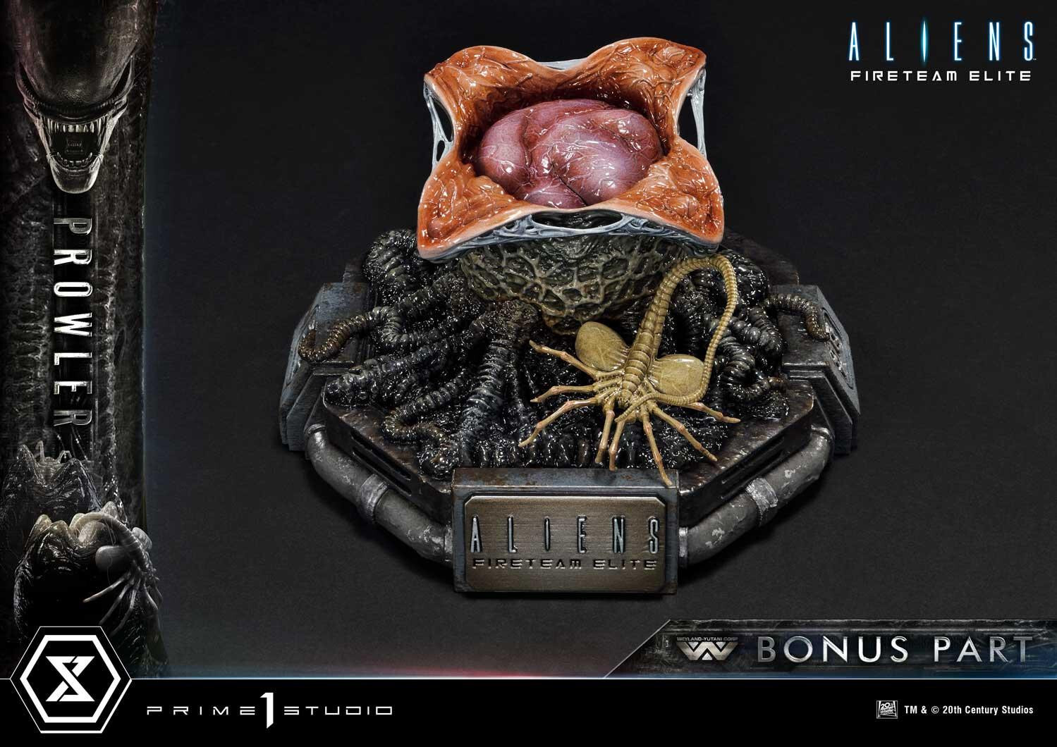 Aliens: Fireteam Elite - Facehugger - Prowler - Concept Masterline  (CMALFE-01S) - Bonus Version (Prime 1 Studio) photo 27