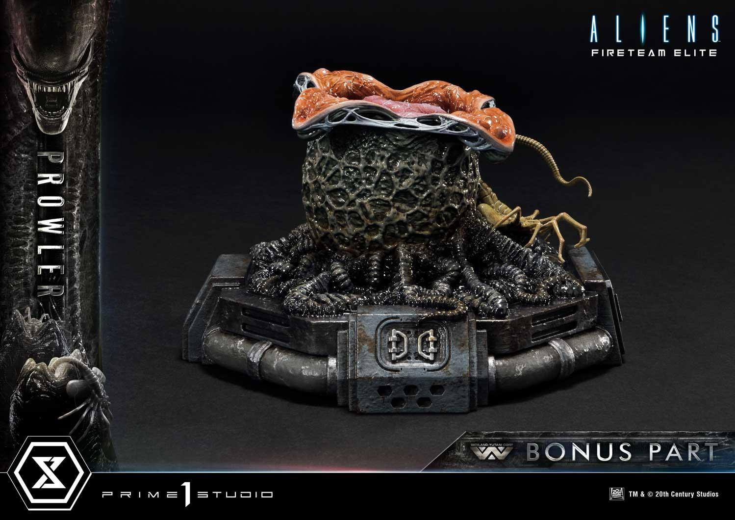 Aliens: Fireteam Elite - Facehugger - Prowler - Concept Masterline  (CMALFE-01S) - Bonus Version (Prime 1 Studio) photo 30