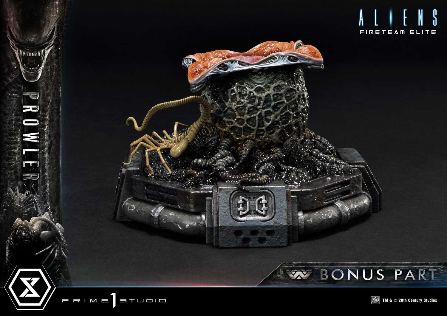 Aliens: Fireteam Elite - Facehugger - Prowler - Concept Masterline  (CMALFE-01S) - Bonus Version (Prime 1 Studio) photo 32