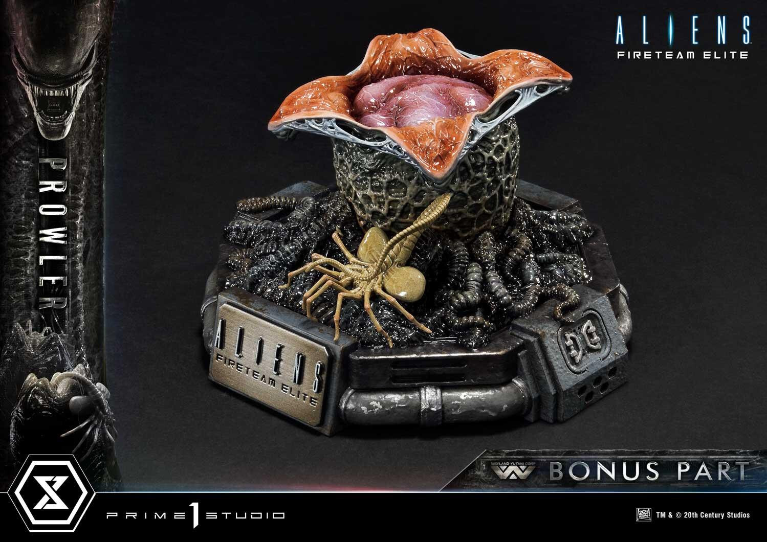 Aliens: Fireteam Elite - Facehugger - Prowler - Concept Masterline  (CMALFE-01S) - Bonus Version (Prime 1 Studio) photo 33
