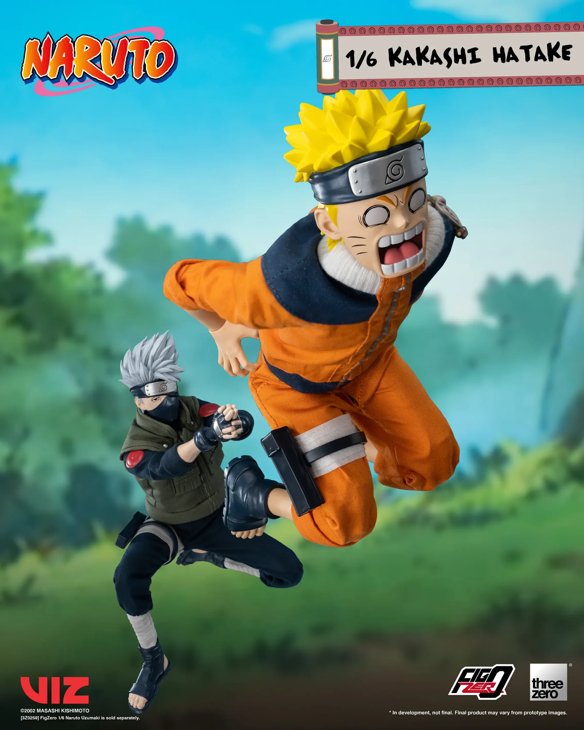 Naruto - Hatake Kakashi - FigZero - 1/6 (ThreeZero)