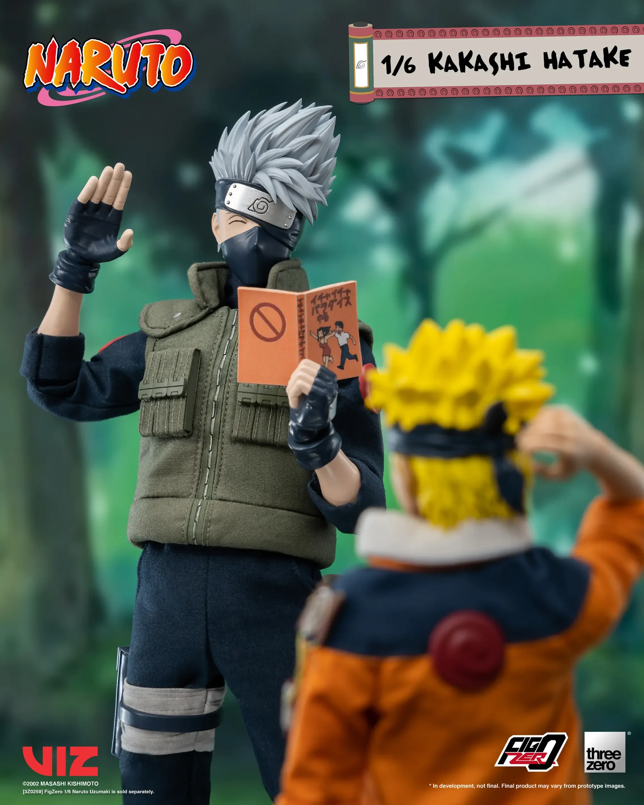 Naruto - Hatake Kakashi - FigZero - 1/6 (ThreeZero)