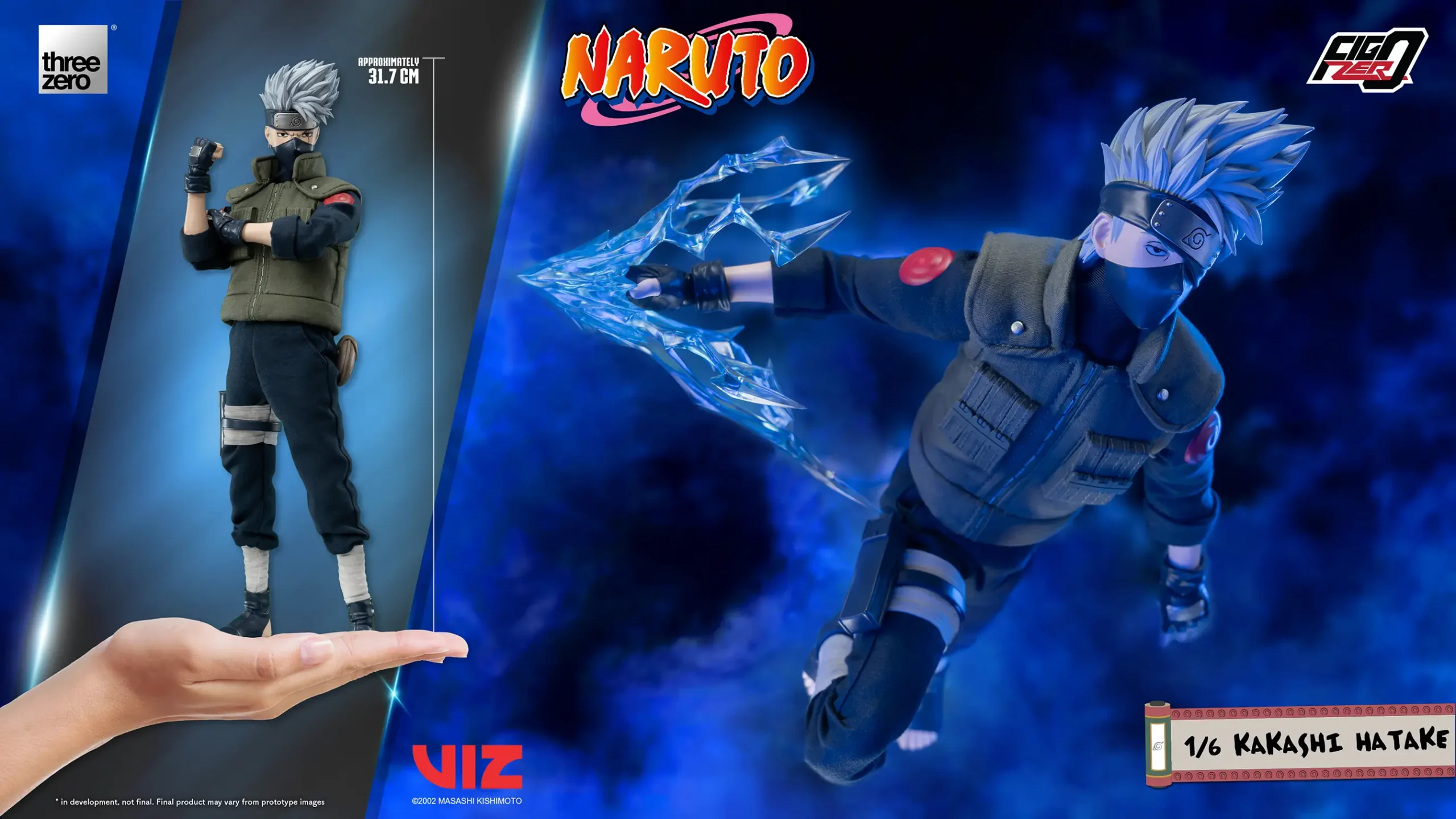 Naruto - Hatake Kakashi - FigZero - 1/6 (ThreeZero)