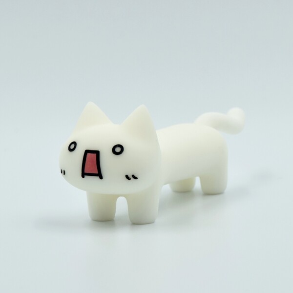 2Channel - Giko Neko - Doujin Figure - Horizontal, White (Maebakoubo)