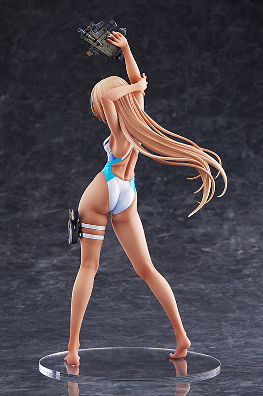 ARMS NOTE - Sueibu no Kouhai - 1/7 - Aoiro Line no Mizugi Ver. (Amakuni, Hobby Japan)