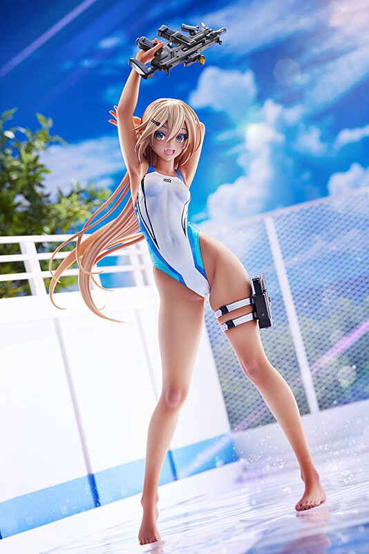 ARMS NOTE - Sueibu no Kouhai - 1/7 - Aoiro Line no Mizugi Ver. (Amakuni, Hobby Japan) photo 4