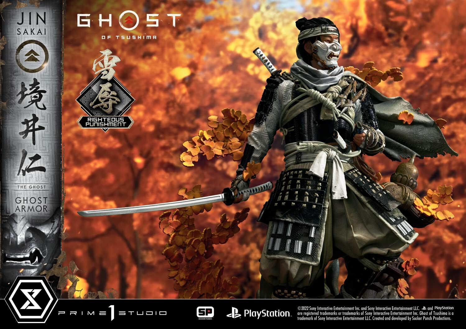 Ghost of Tsushima - Sakai Jin - Ultimate Premium Masterline (UPMGHOT-03LM) - 1/4 - Righteous Punishment Ghost Armor (Prime 1 Studio) photo 11