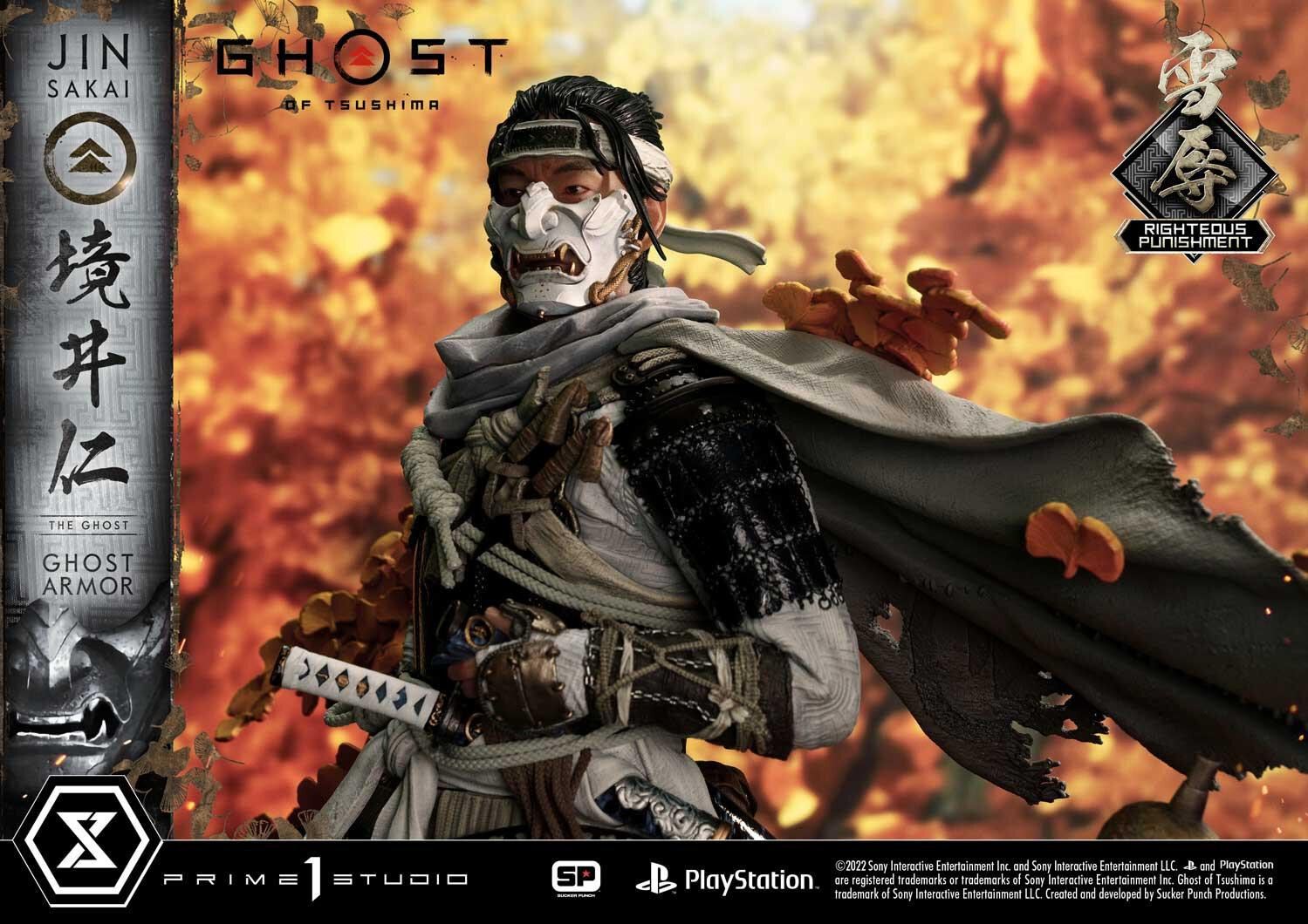 Ghost of Tsushima - Sakai Jin - Ultimate Premium Masterline (UPMGHOT-03LM) - 1/4 - Righteous Punishment Ghost Armor (Prime 1 Studio) photo 16
