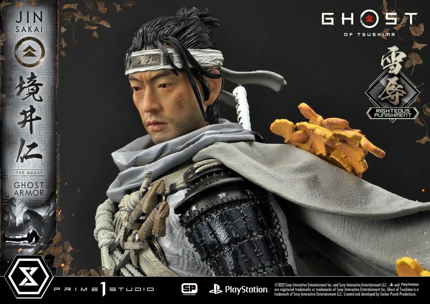 Ghost of Tsushima - Sakai Jin - Ultimate Premium Masterline (UPMGHOT-03LM) - 1/4 - Righteous Punishment Ghost Armor (Prime 1 Studio) photo 23