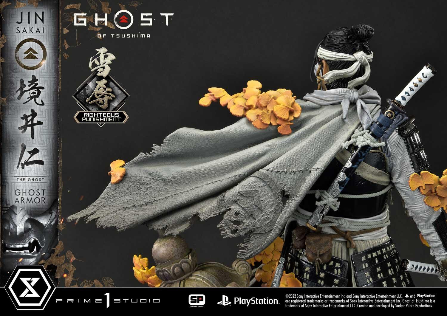 Ghost of Tsushima - Sakai Jin - Ultimate Premium Masterline (UPMGHOT-03LM) - 1/4 - Righteous Punishment Ghost Armor (Prime 1 Studio) photo 26