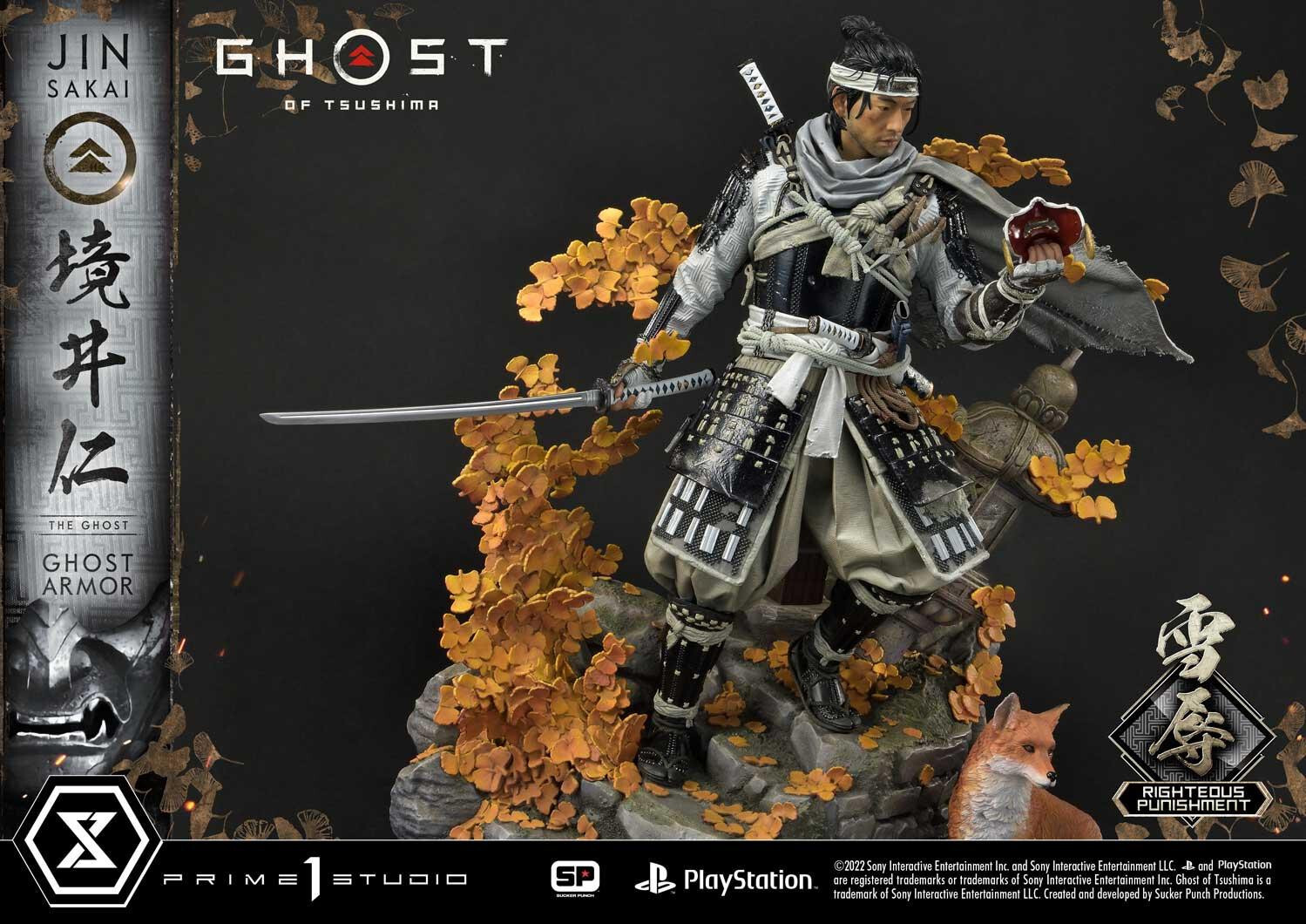Ghost of Tsushima - Sakai Jin - Ultimate Premium Masterline (UPMGHOT-03LM) - 1/4 - Righteous Punishment Ghost Armor (Prime 1 Studio) photo 28