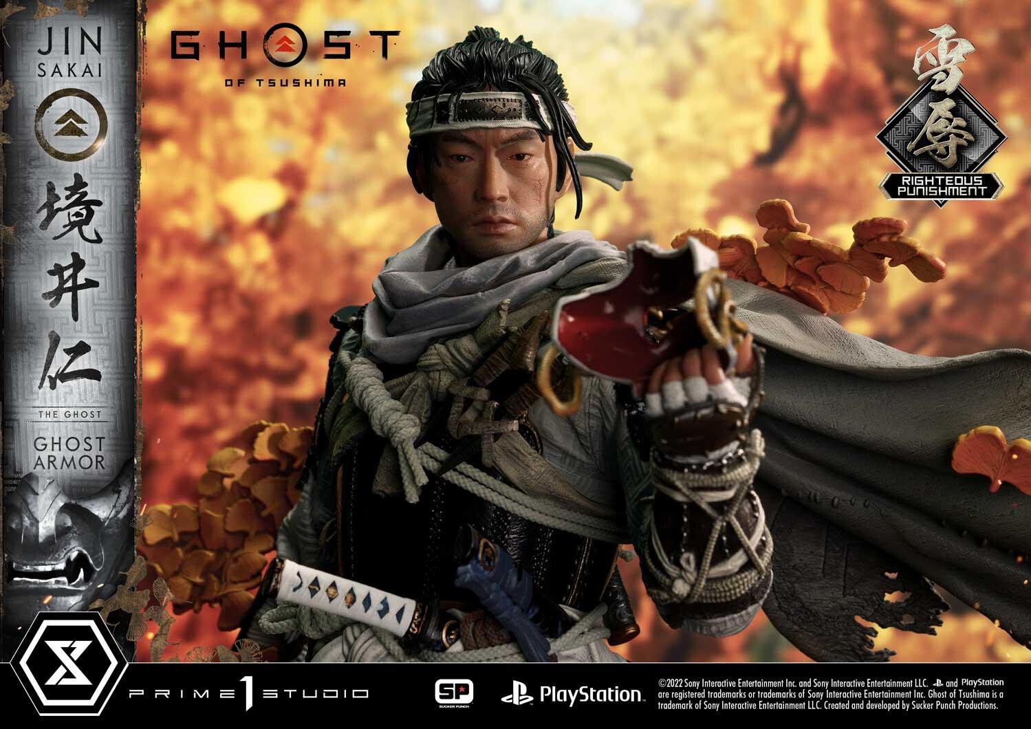 Ghost of Tsushima - Sakai Jin - Ultimate Premium Masterline (UPMGHOT-03LM) - 1/4 - Righteous Punishment Ghost Armor (Prime 1 Studio) photo 30