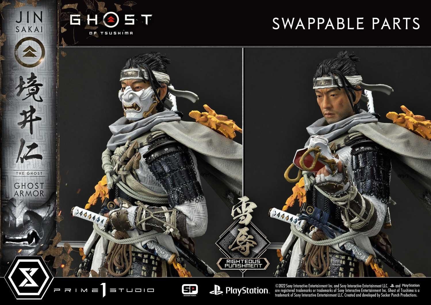 Ghost of Tsushima - Sakai Jin - Ultimate Premium Masterline (UPMGHOT-03LM) - 1/4 - Righteous Punishment Ghost Armor (Prime 1 Studio) photo 33
