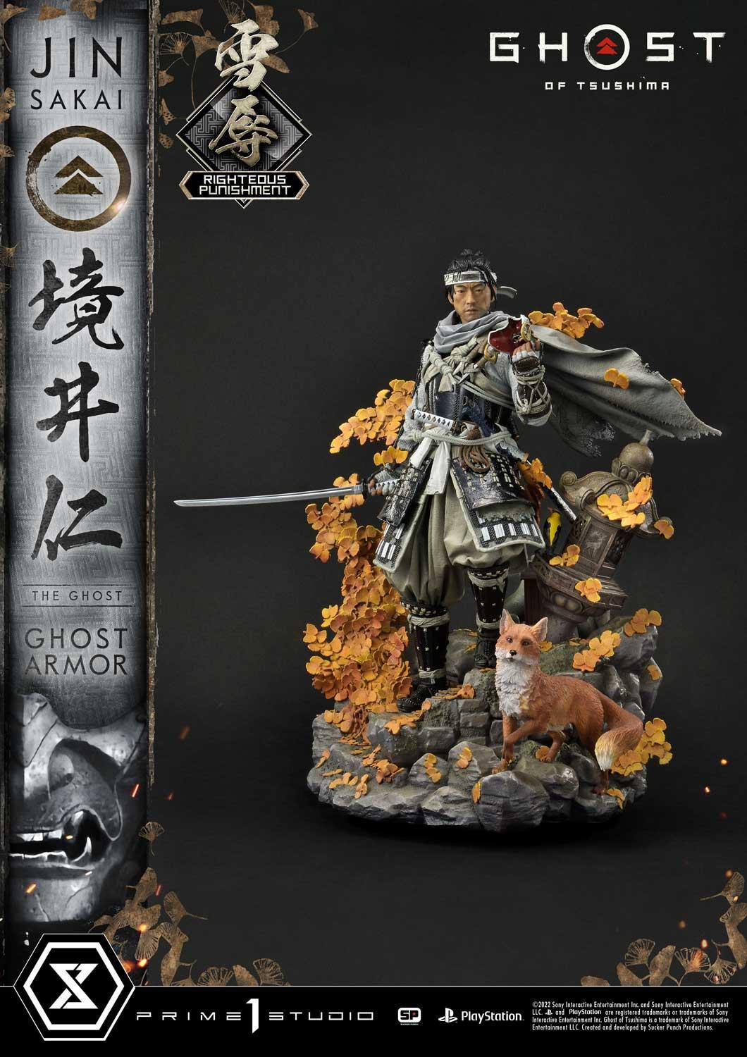 Ghost of Tsushima - Sakai Jin - Ultimate Premium Masterline (UPMGHOT-03LM) - 1/4 - Righteous Punishment Ghost Armor (Prime 1 Studio) photo 35