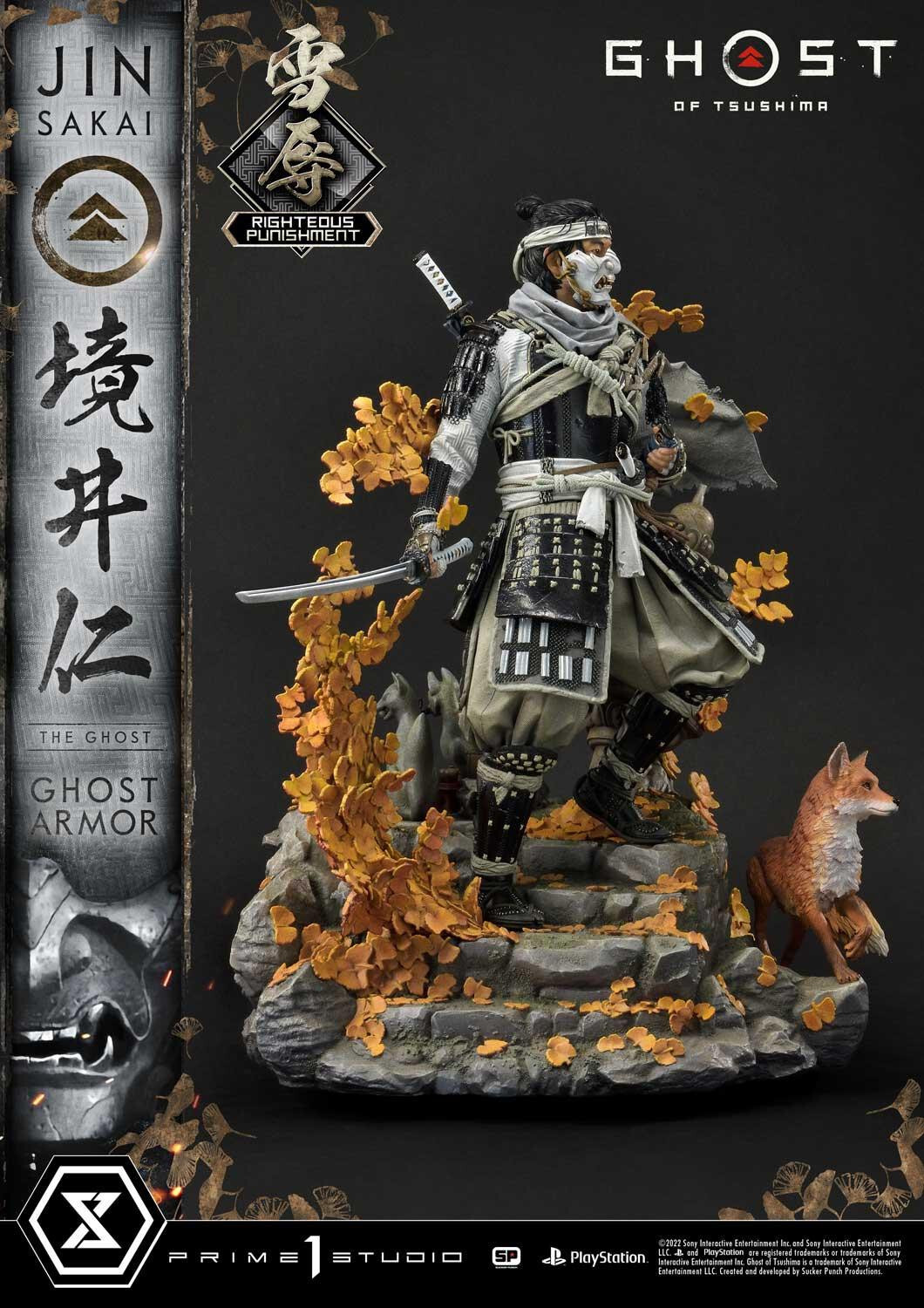 Ghost of Tsushima - Sakai Jin - Ultimate Premium Masterline (UPMGHOT-03LM) - 1/4 - Righteous Punishment Ghost Armor (Prime 1 Studio) photo 37