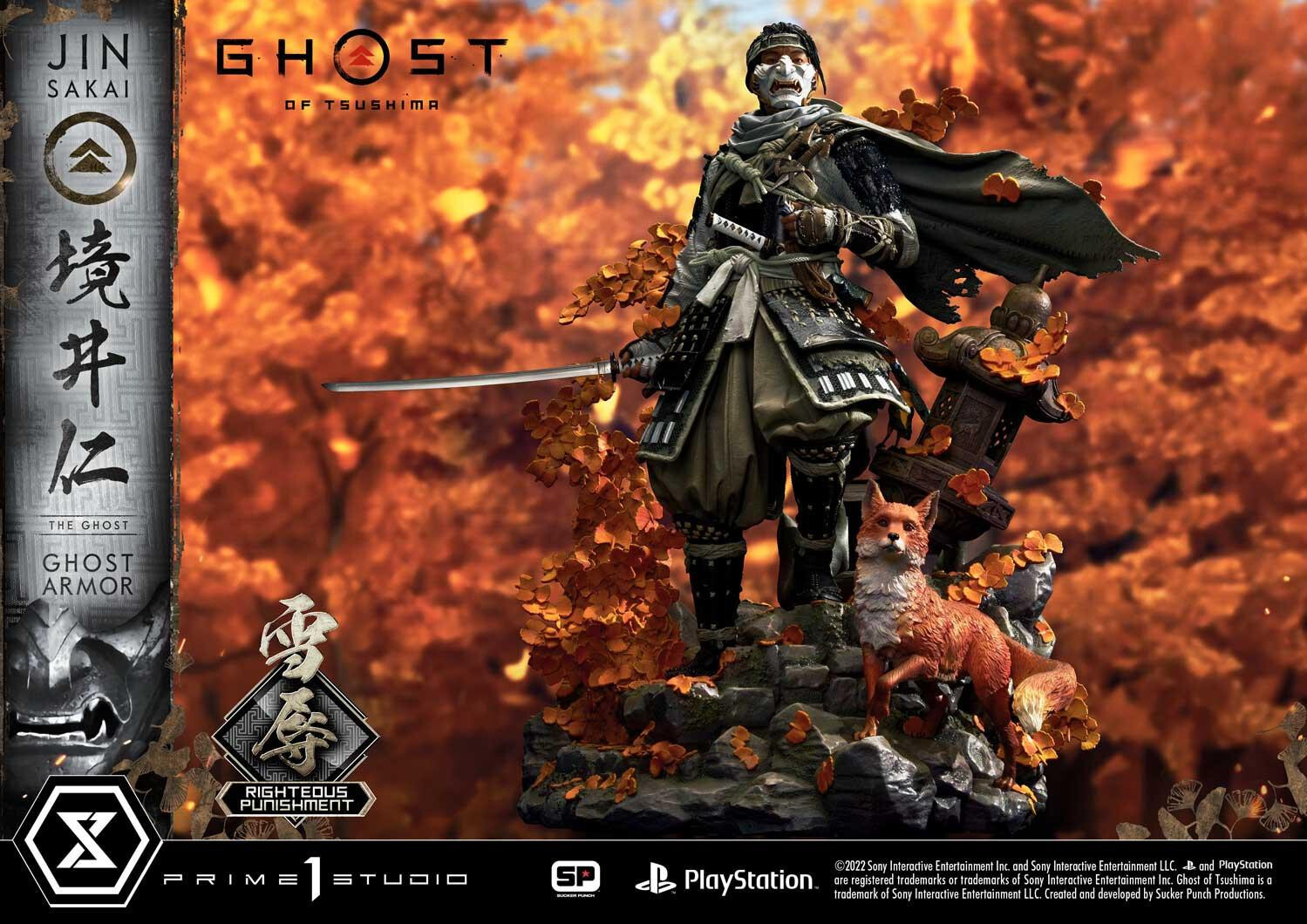 Ghost of Tsushima - Sakai Jin - Ultimate Premium Masterline (UPMGHOT-03LM) - 1/4 - Righteous Punishment Ghost Armor (Prime 1 Studio) photo 40