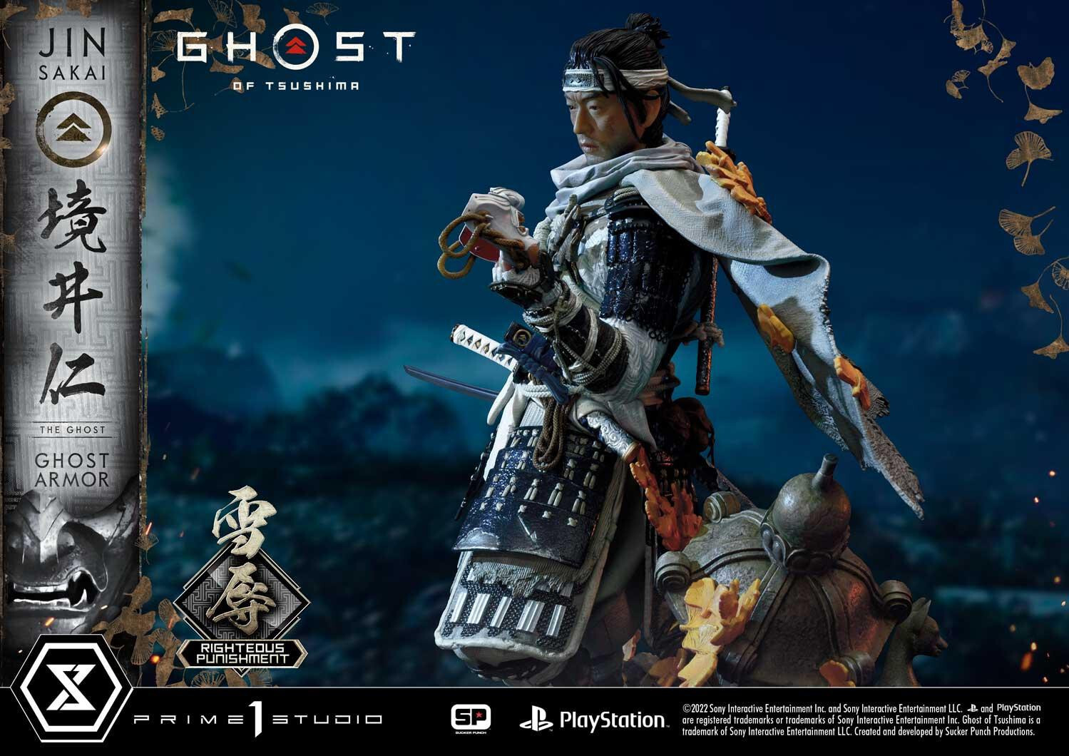 Ghost of Tsushima - Sakai Jin - Ultimate Premium Masterline (UPMGHOT-03LM) - 1/4 - Righteous Punishment Ghost Armor (Prime 1 Studio) photo 41