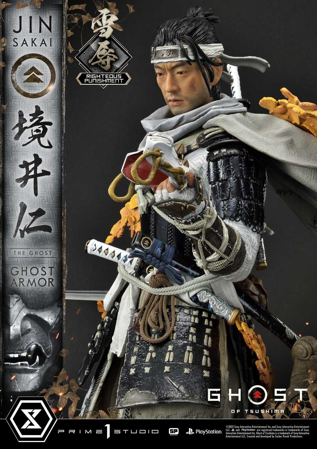 Ghost of Tsushima - Sakai Jin - Ultimate Premium Masterline (UPMGHOT-03LM) - 1/4 - Righteous Punishment Ghost Armor (Prime 1 Studio) photo 43
