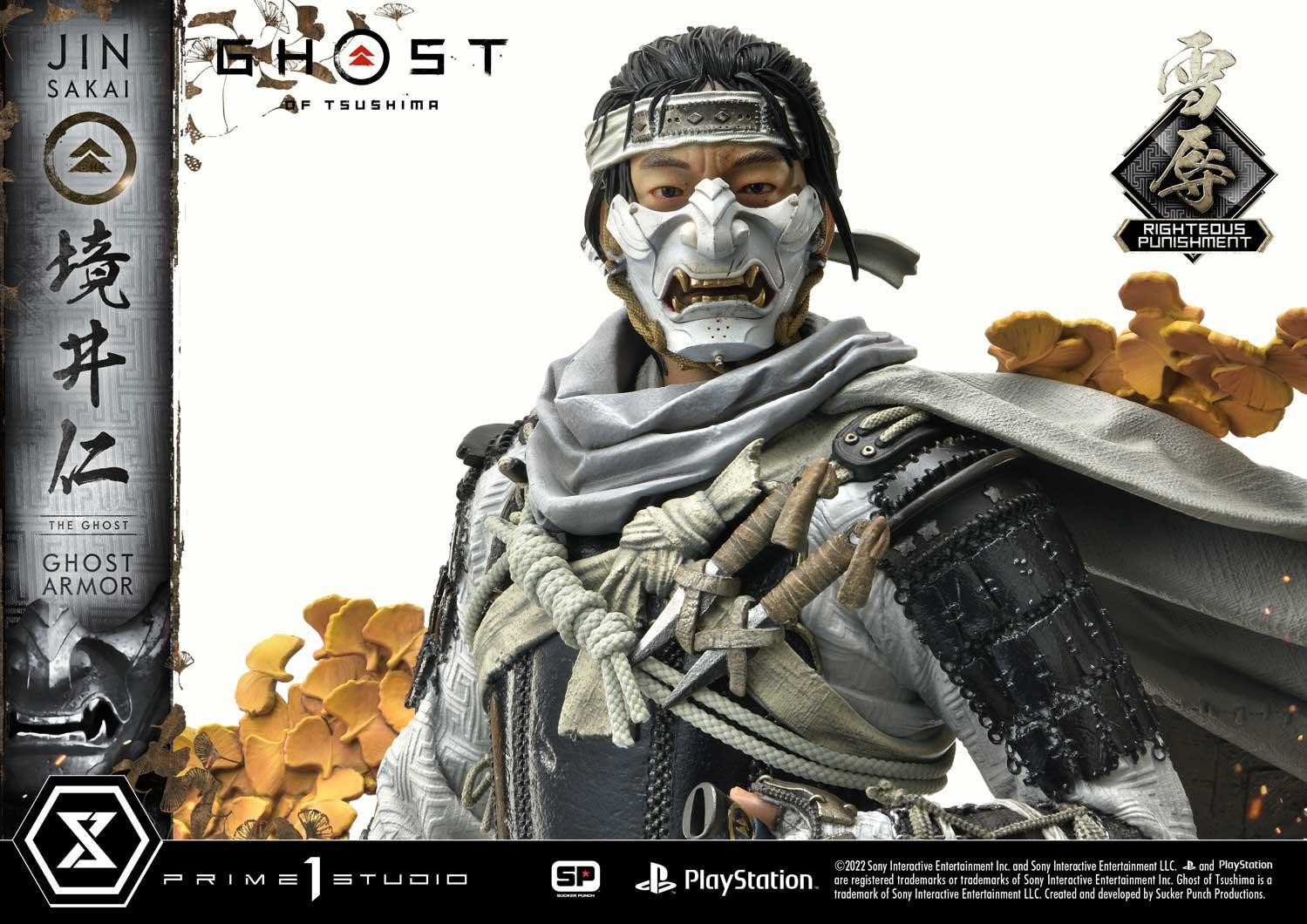 Ghost of Tsushima - Sakai Jin - Ultimate Premium Masterline (UPMGHOT-03LM) - 1/4 - Righteous Punishment Ghost Armor (Prime 1 Studio) photo 44