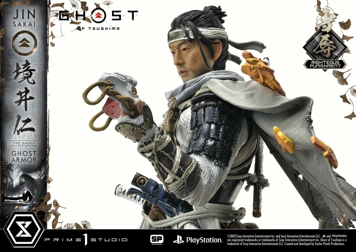 Ghost of Tsushima - Sakai Jin - Ultimate Premium Masterline (UPMGHOT-03LM) - 1/4 - Righteous Punishment Ghost Armor (Prime 1 Studio) photo 46