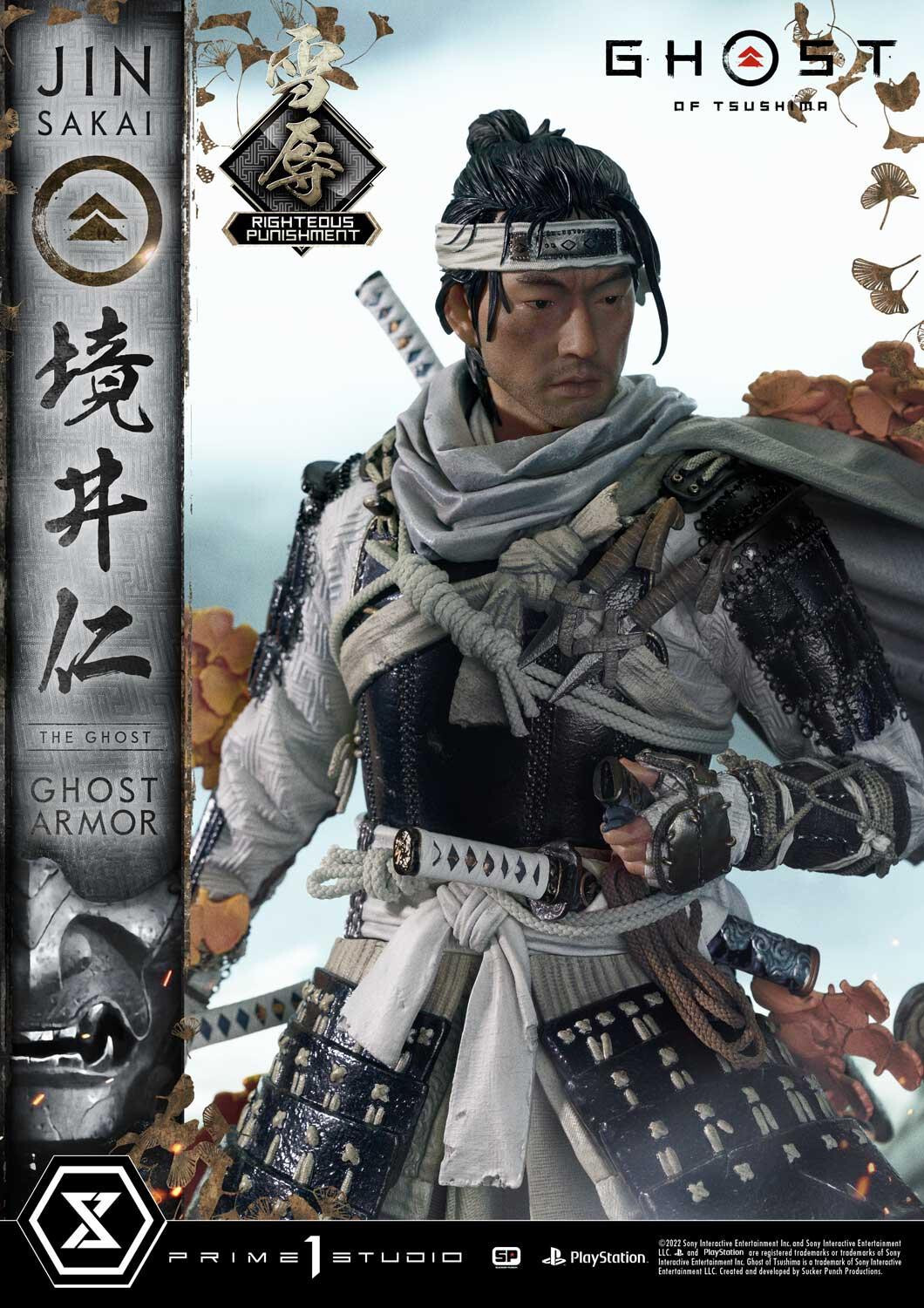 Ghost of Tsushima - Sakai Jin - Ultimate Premium Masterline (UPMGHOT-03LM) - 1/4 - Righteous Punishment Ghost Armor (Prime 1 Studio) photo 54