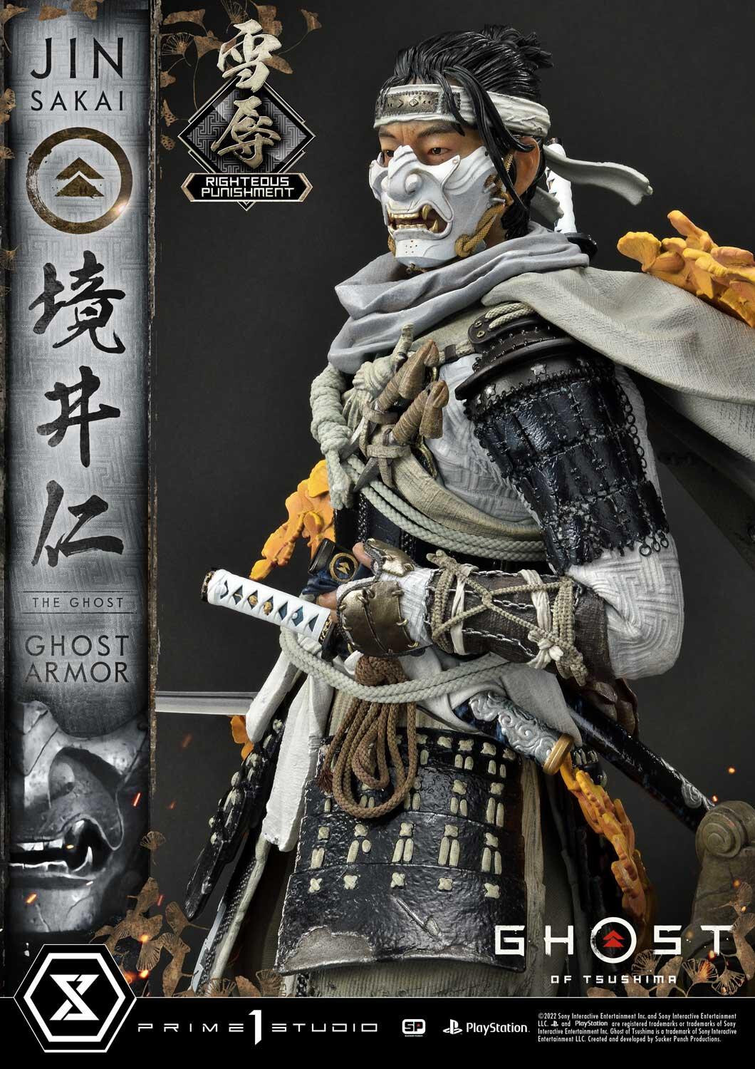 Ghost of Tsushima - Sakai Jin - Ultimate Premium Masterline (UPMGHOT-03LM) - 1/4 - Righteous Punishment Ghost Armor (Prime 1 Studio) photo 55