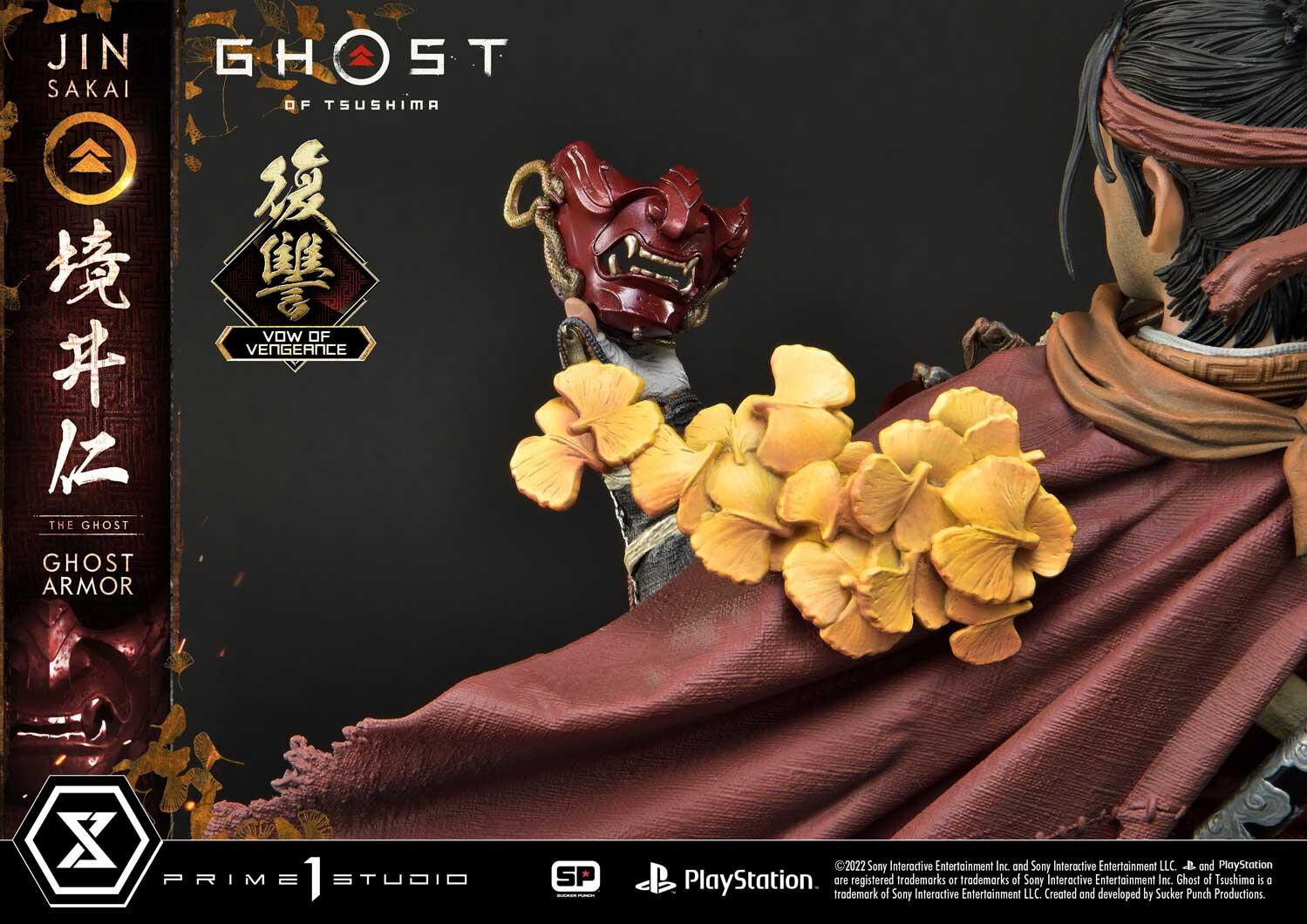 Ghost of Tsushima - Sakai Jin - Ultimate Premium Masterline  (UPMGHOT-04LM) - 1/4 - Vow of Vengeance Ghost Armor (Prime 1 Studio) photo 25