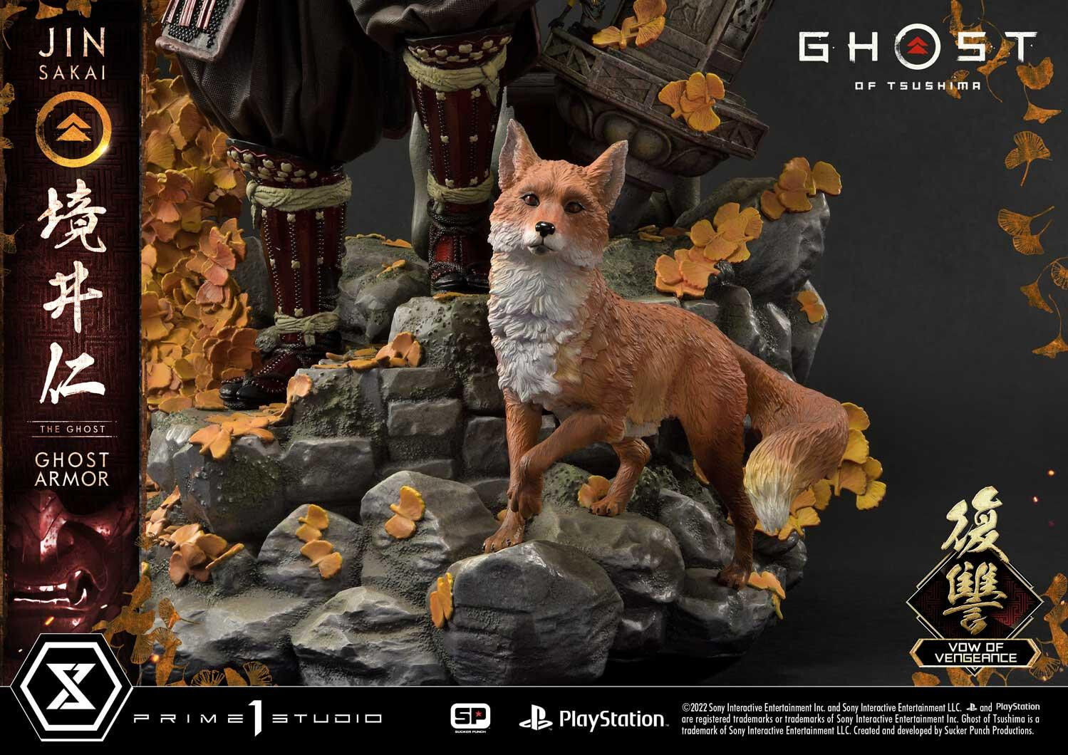 Ghost of Tsushima - Sakai Jin - Ultimate Premium Masterline  (UPMGHOT-04LM) - 1/4 - Vow of Vengeance Ghost Armor (Prime 1 Studio) photo 46