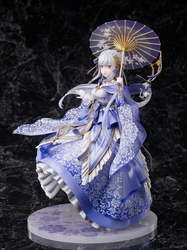 Re:Zero kara Hajimeru Isekai Seikatsu - Emilia - Puck - F:Nex - 1/7 - Hanfu (FuRyu) photo 5