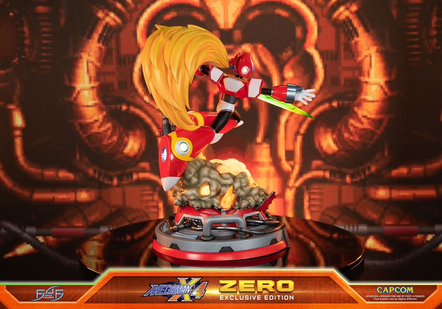 Rockman X4 - Zero - Exclusive Edition (First 4 Figures) photo 2