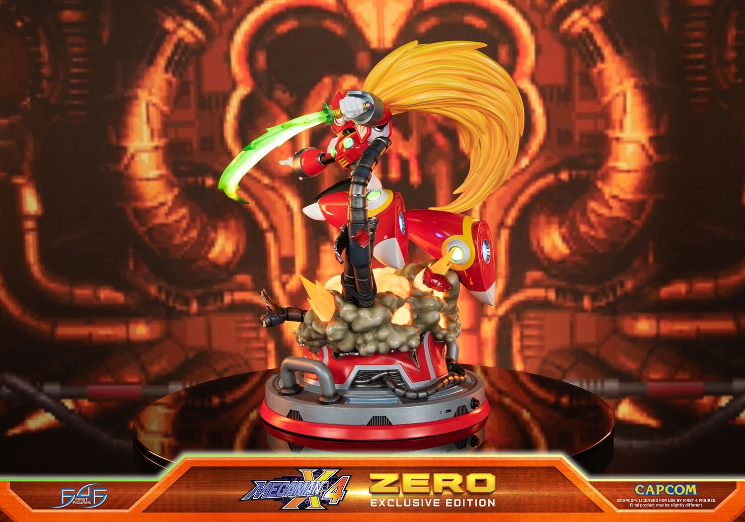 Rockman X4 - Zero - Exclusive Edition (First 4 Figures) photo 5