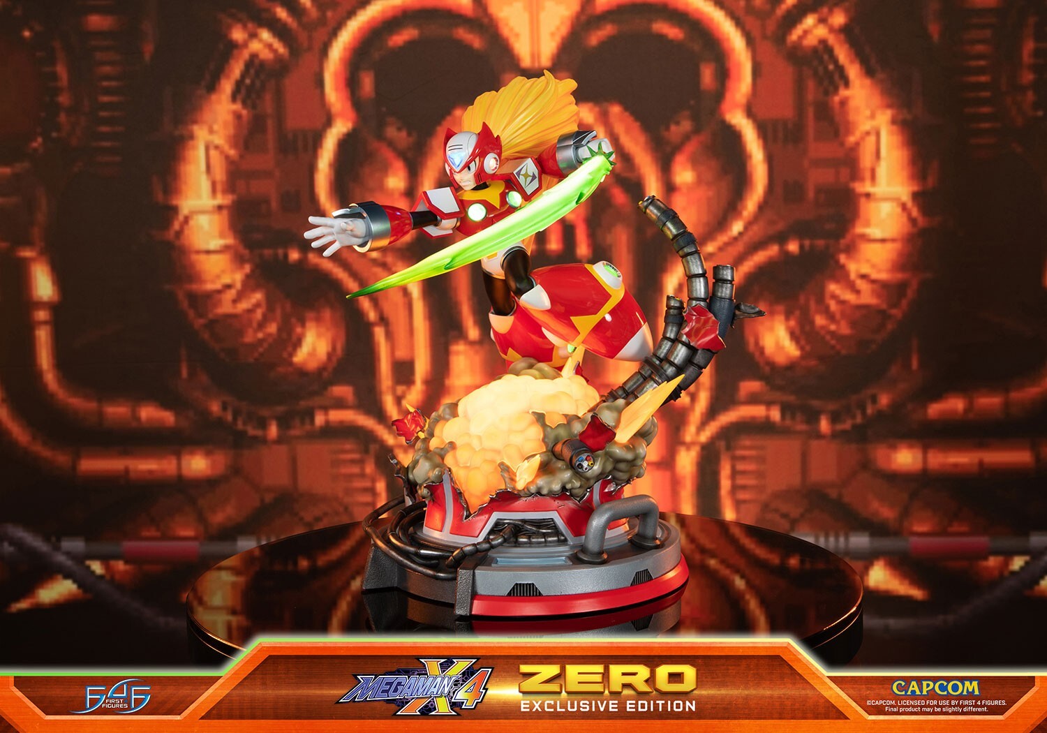 Rockman X4 - Zero - Exclusive Edition (First 4 Figures) photo 7
