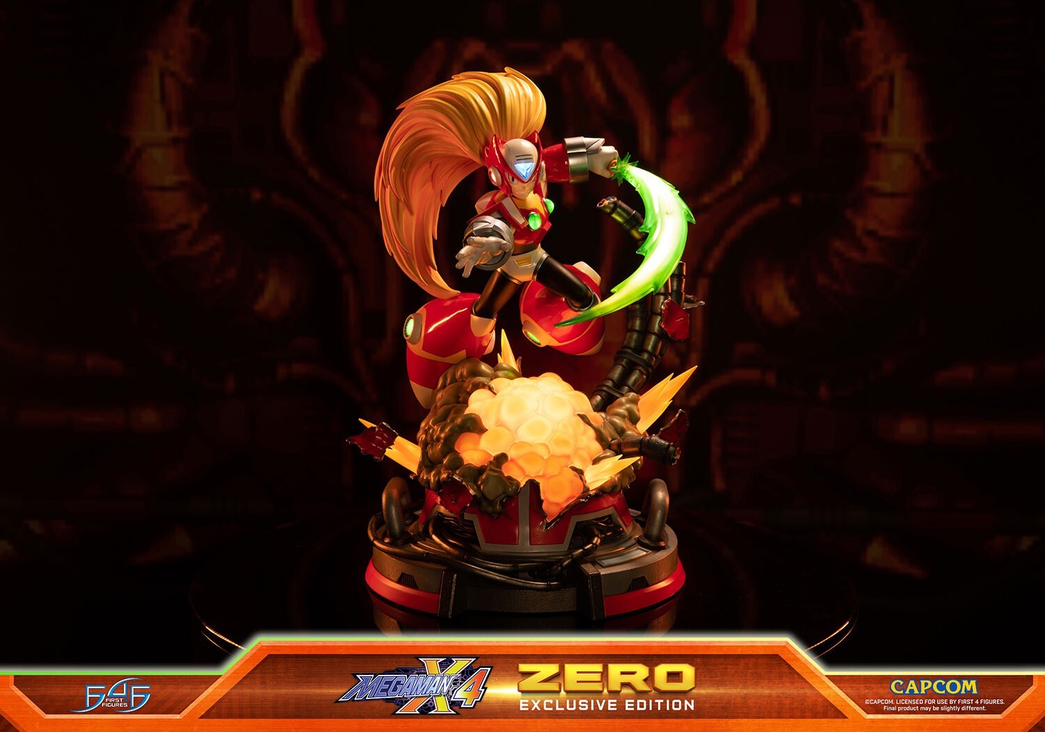 Rockman X4 - Zero - Exclusive Edition (First 4 Figures) photo 10