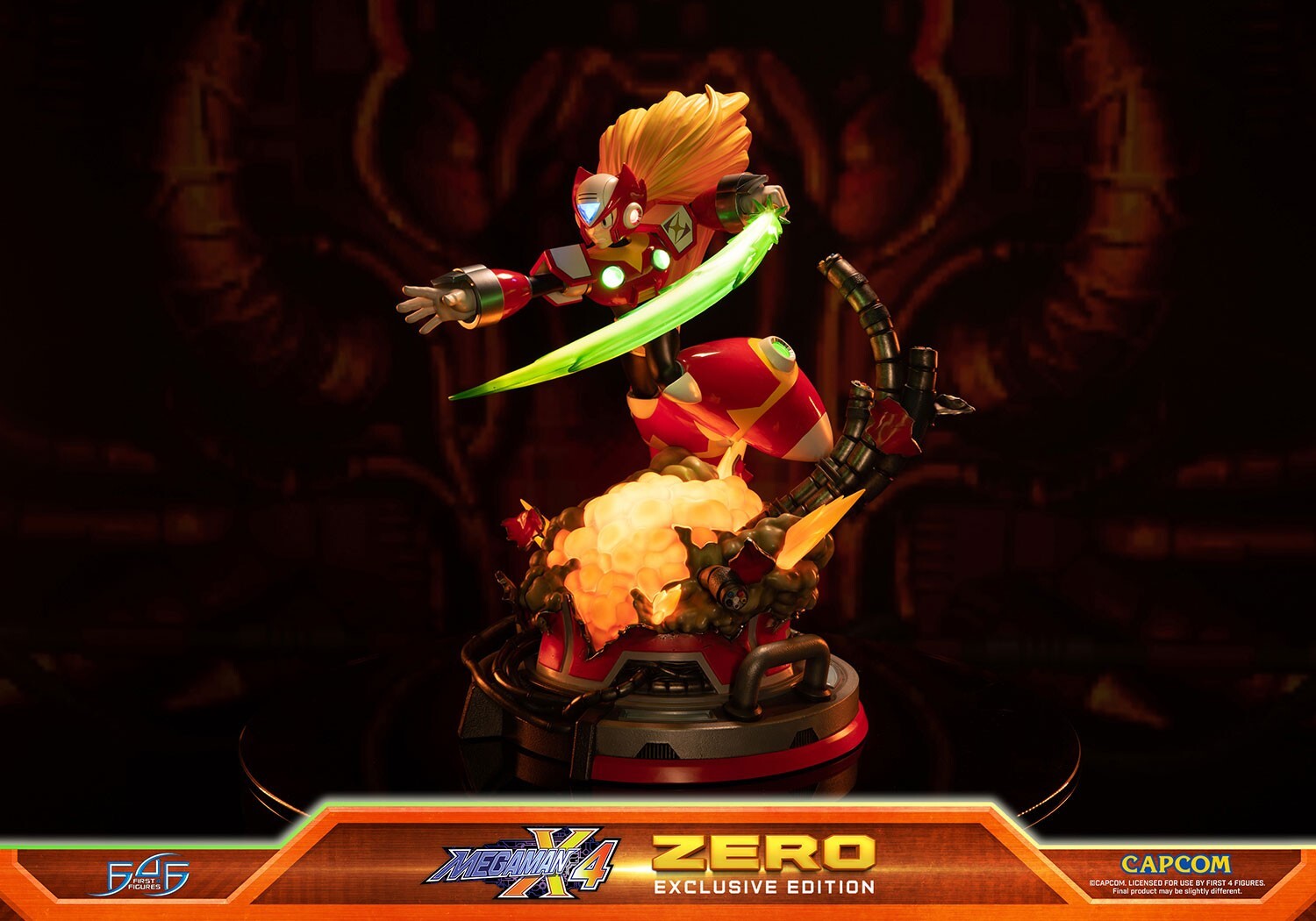 Rockman X4 - Zero - Exclusive Edition (First 4 Figures) photo 11