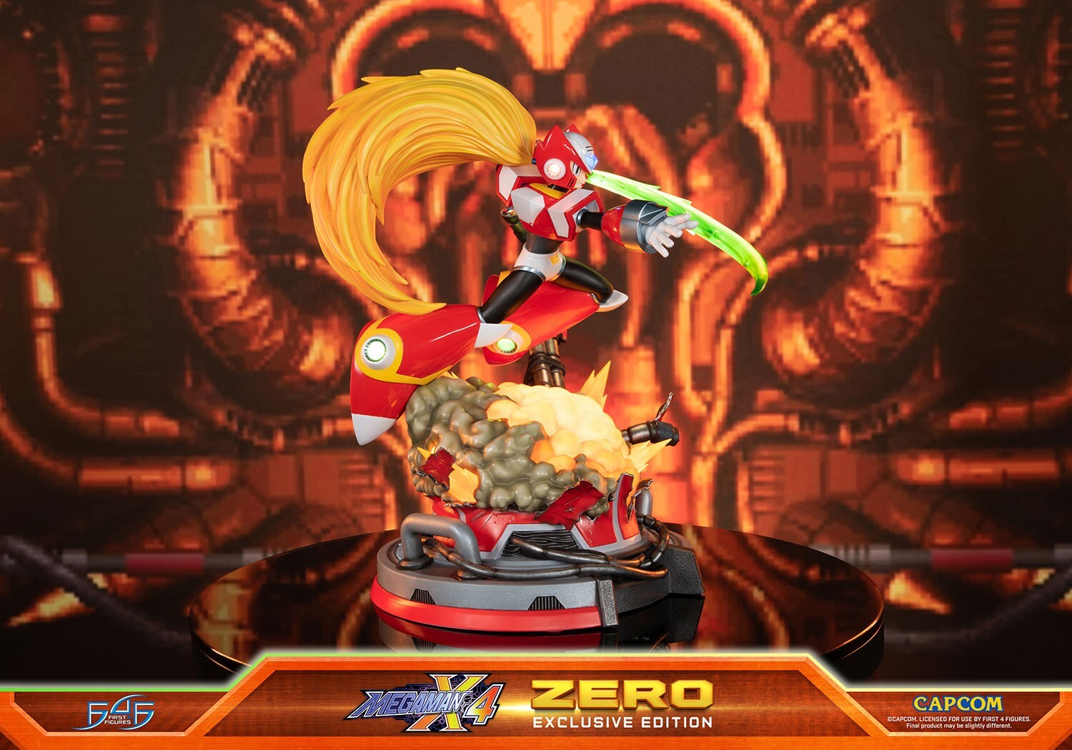 Rockman X4 - Zero - Exclusive Edition (First 4 Figures) photo 12