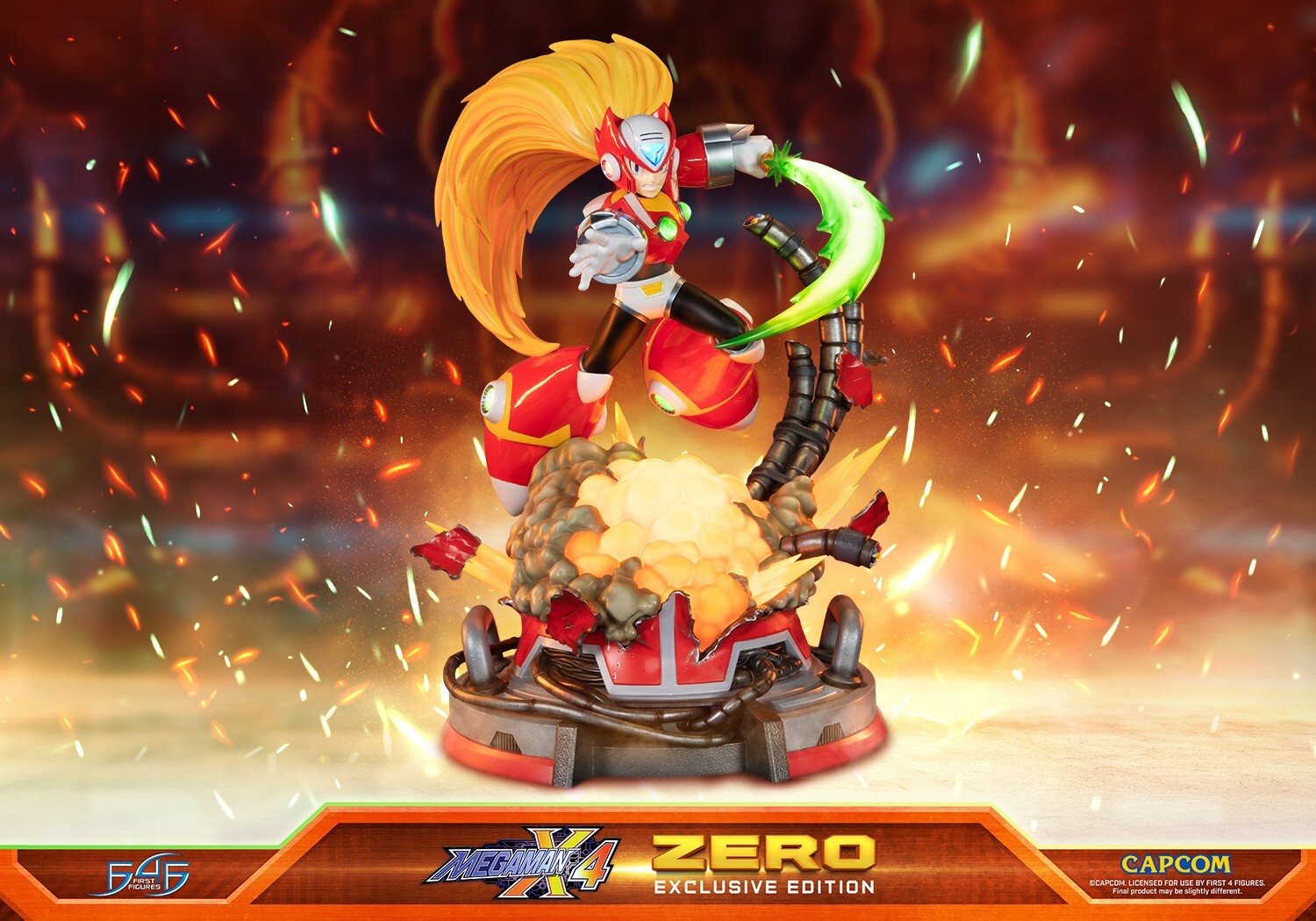 Rockman X4 - Zero - Exclusive Edition (First 4 Figures) photo 42