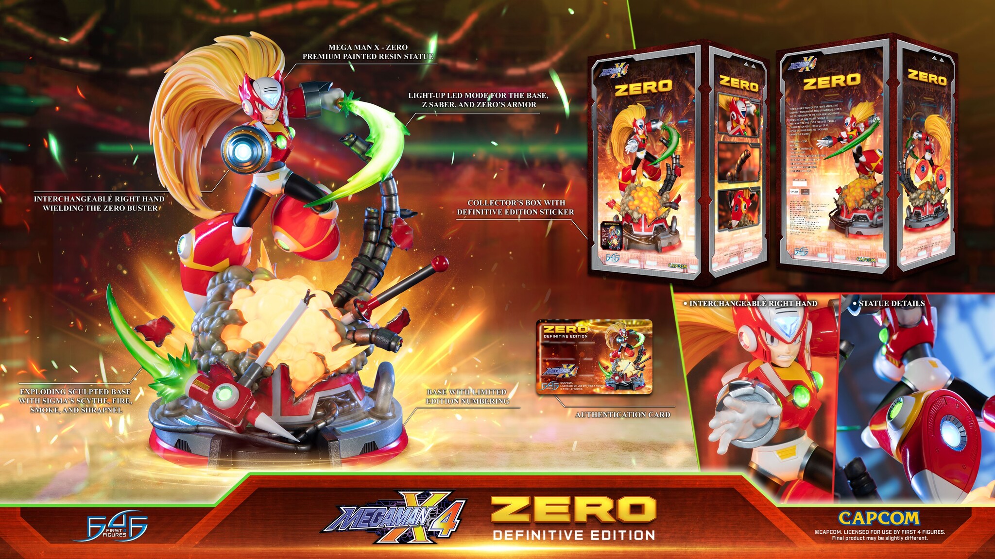 Rockman X4 - Zero - Definitive Edition (First 4 Figures) photo 3