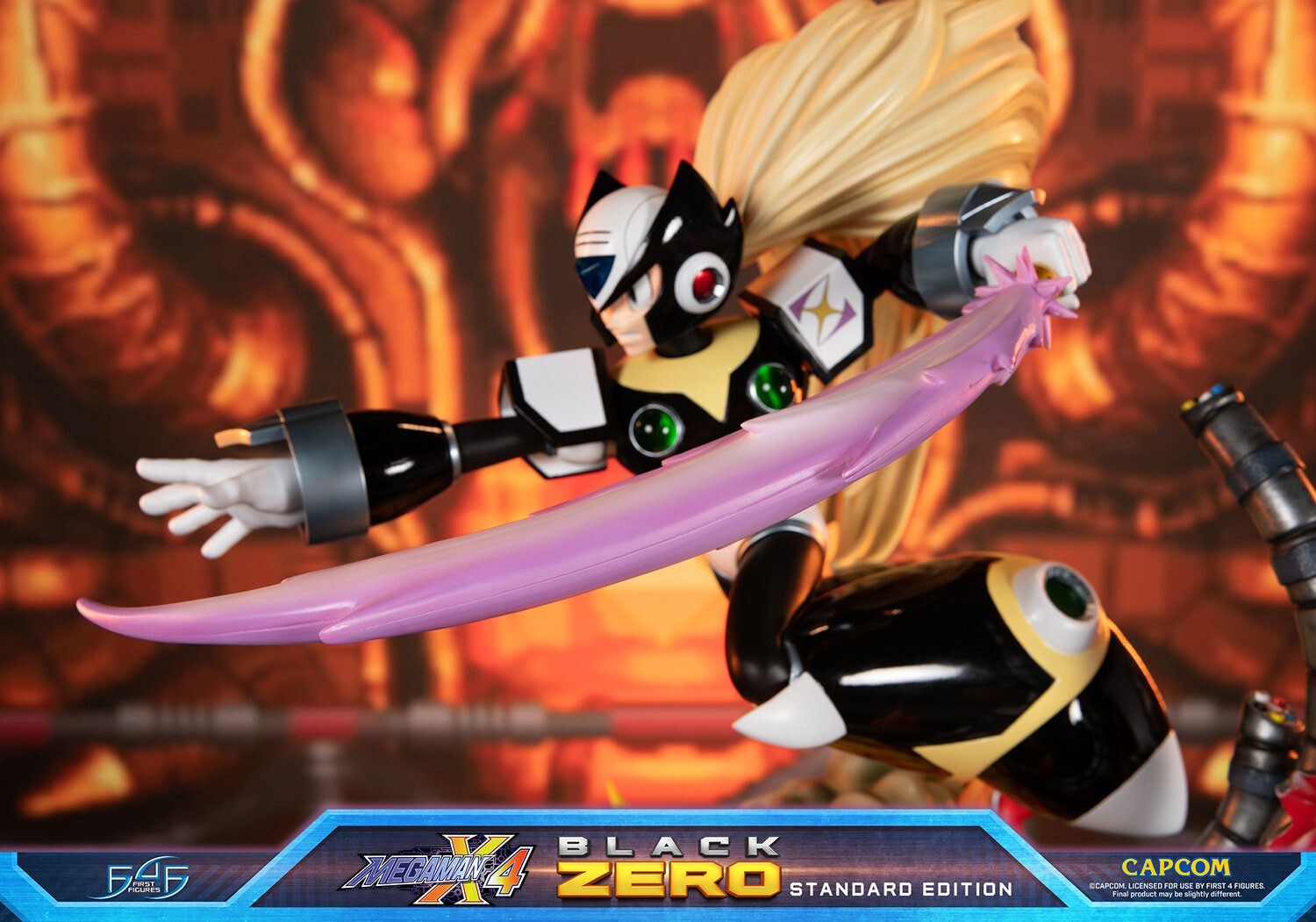 Rockman X4 - Zero - Black, Standard Edition (First 4 Figures) photo 5