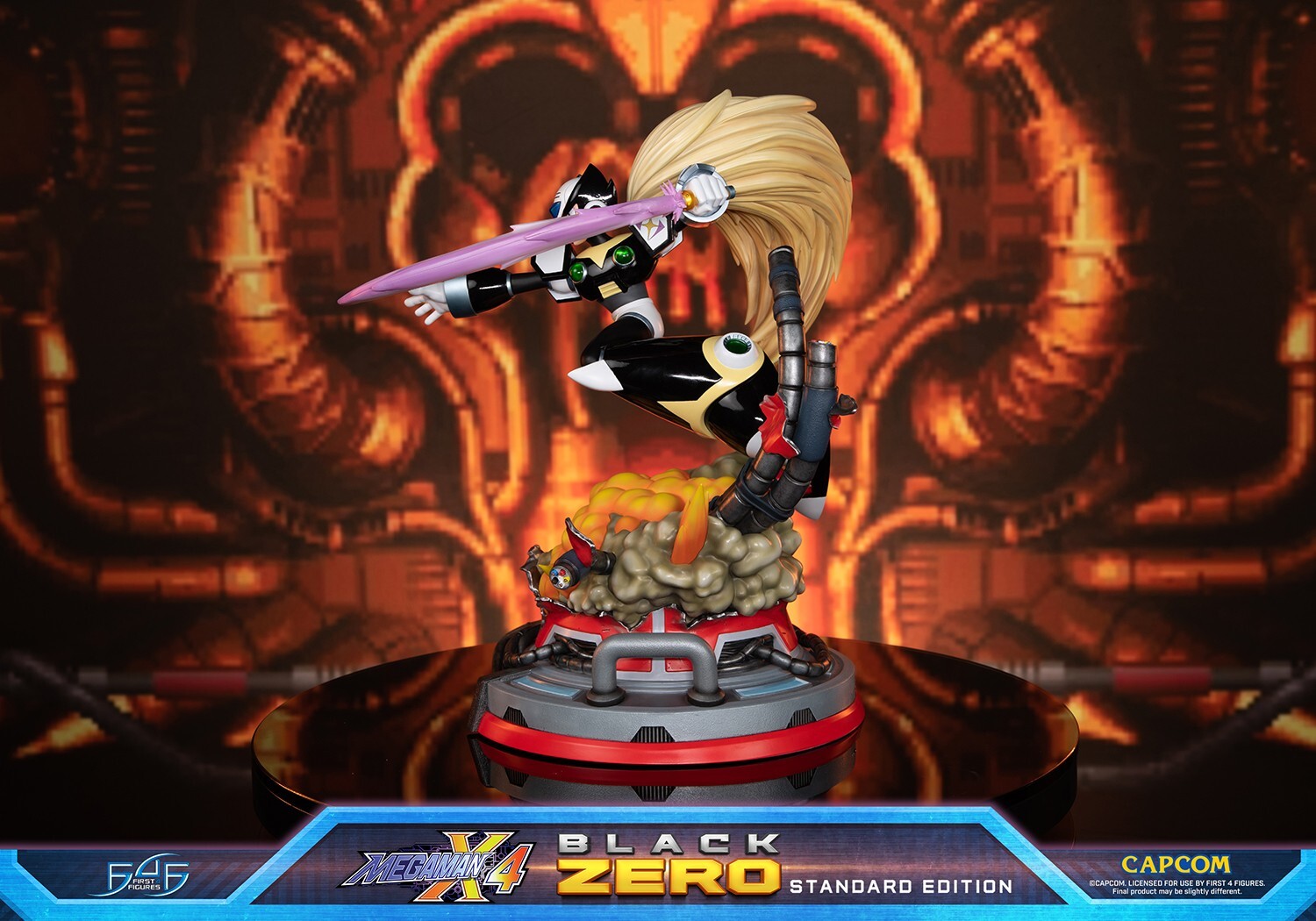 Rockman X4 - Zero - Black, Standard Edition (First 4 Figures) photo 15
