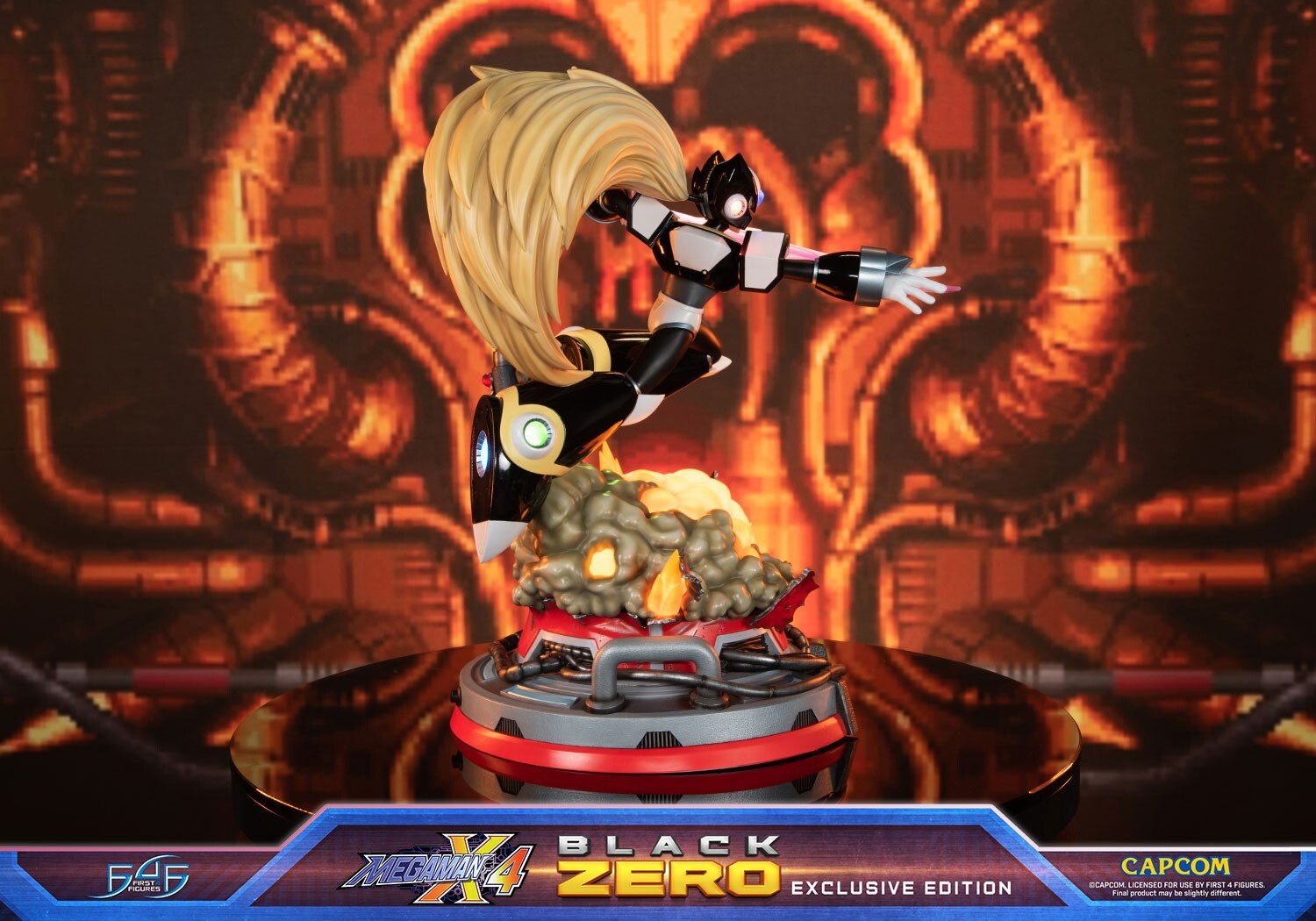 Rockman X4 - Zero - Black, Exclusive Edition (First 4 Figures) photo 2