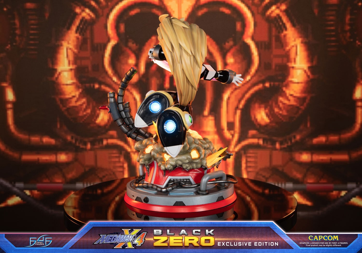 Rockman X4 - Zero - Black, Exclusive Edition (First 4 Figures) photo 3