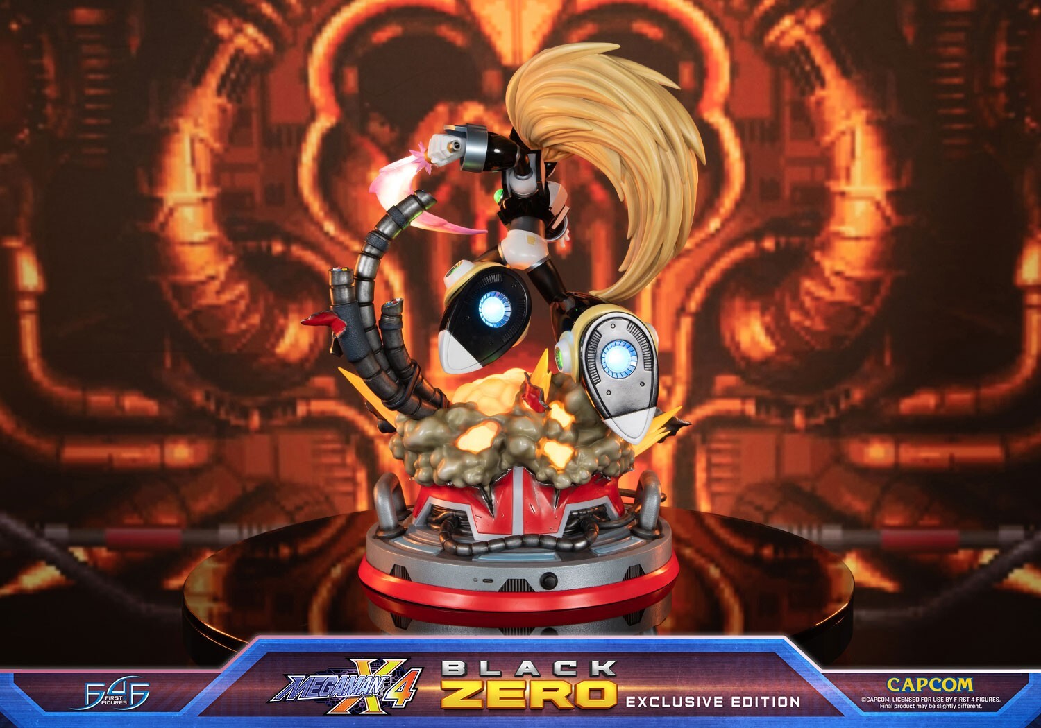 Rockman X4 - Zero - Black, Exclusive Edition (First 4 Figures) photo 4