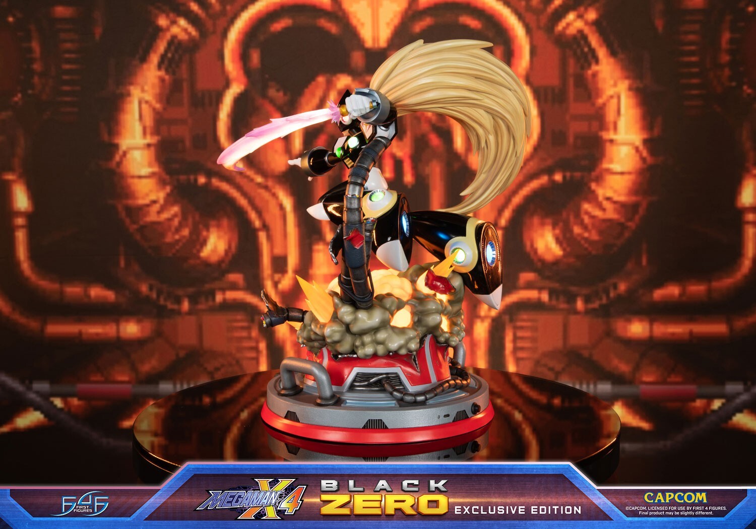 Rockman X4 - Zero - Black, Exclusive Edition (First 4 Figures) photo 6