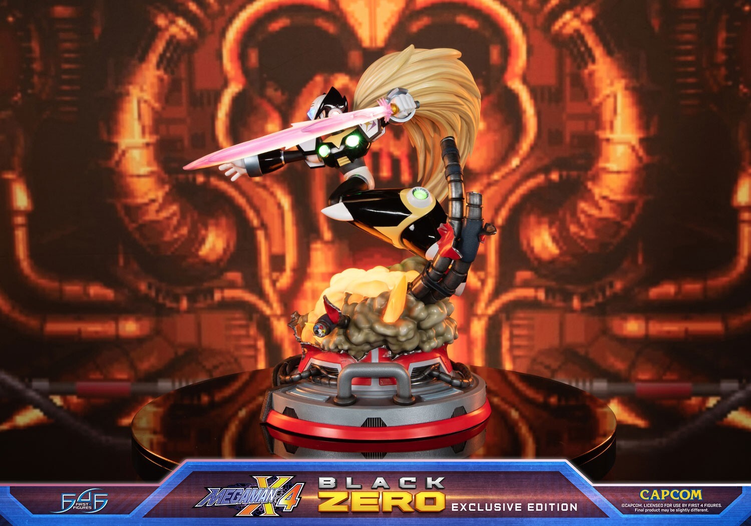 Rockman X4 - Zero - Black, Exclusive Edition (First 4 Figures) photo 7
