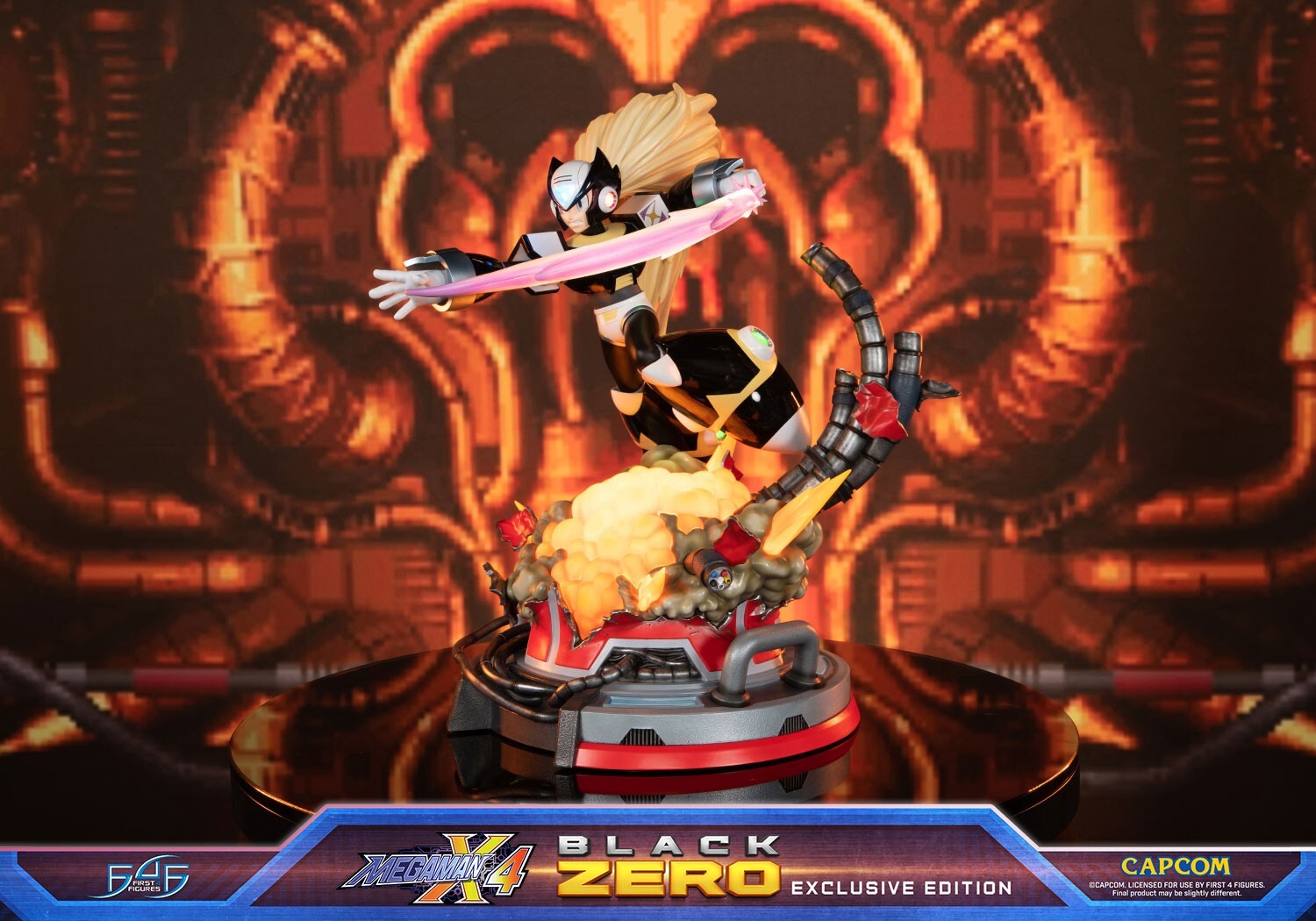 Rockman X4 - Zero - Black, Exclusive Edition (First 4 Figures) photo 8