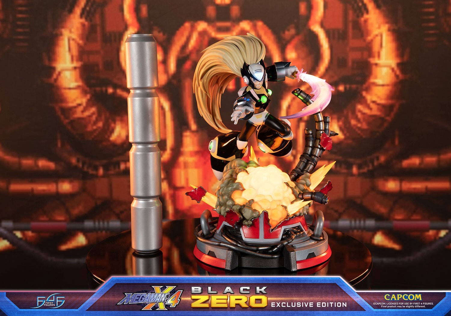Rockman X4 - Zero - Black, Exclusive Edition (First 4 Figures) photo 10