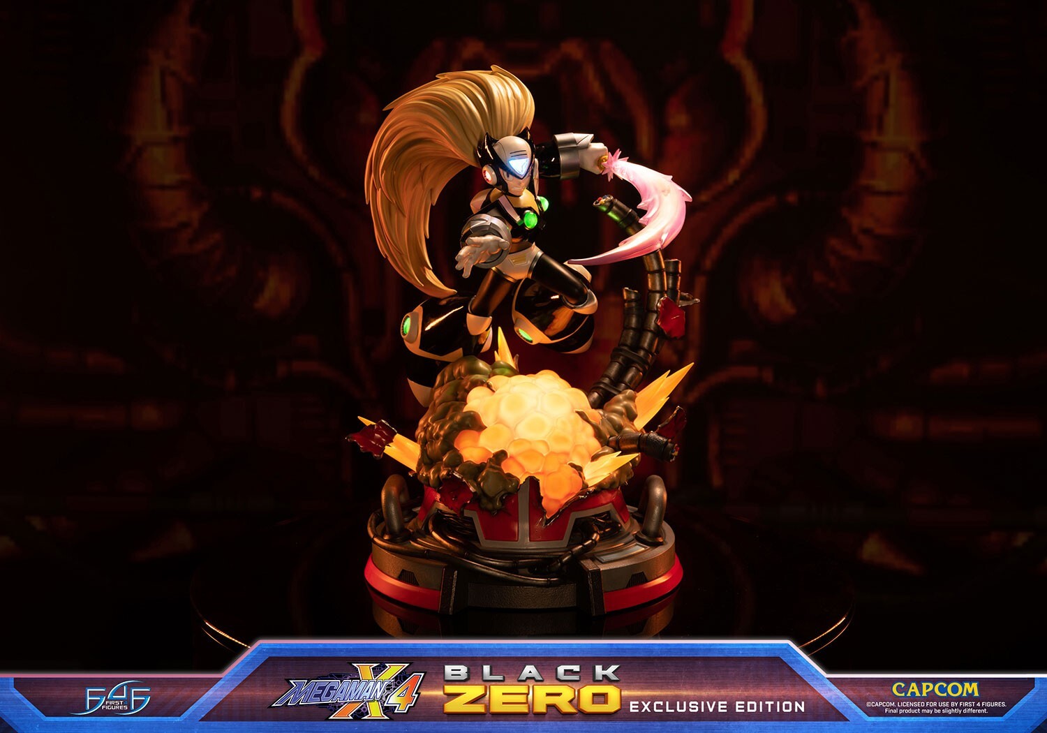 Rockman X4 - Zero - Black, Exclusive Edition (First 4 Figures) photo 11
