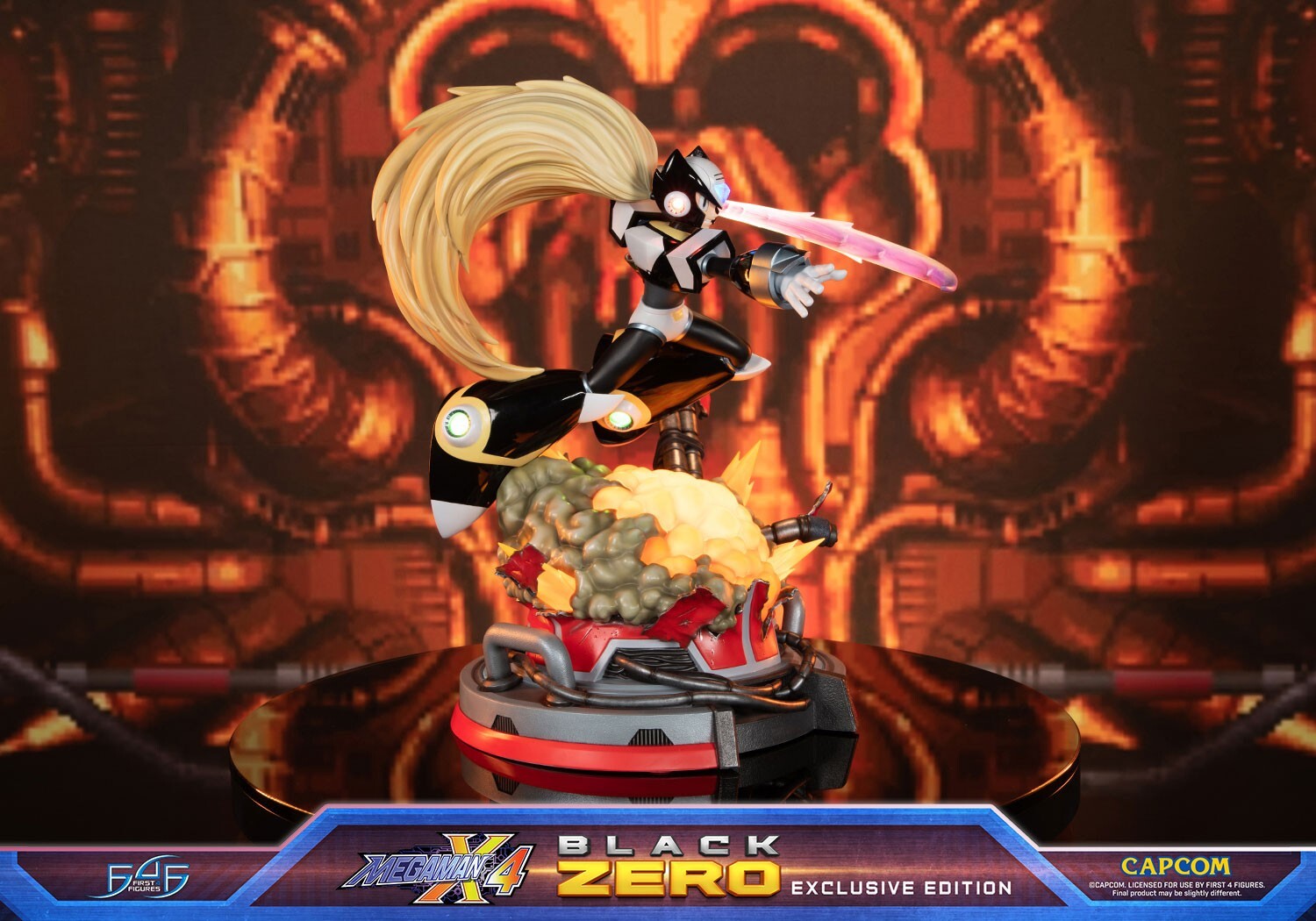 Rockman X4 - Zero - Black, Exclusive Edition (First 4 Figures) photo 12