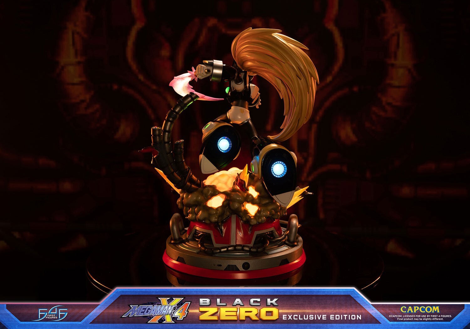 Rockman X4 - Zero - Black, Exclusive Edition (First 4 Figures) photo 13